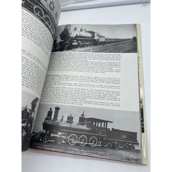 A Locomotive Engineer's Album The Saga of Steam Engines In America, 1965 HC - Picture 9 of 16